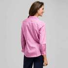 Striped Button Down with Pot Dot Cuffs, , small