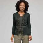 Belted Cardigan With Studs, , small